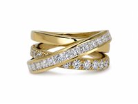 Anello Crivelli Donna in Oro giallo Diamante 117-A738